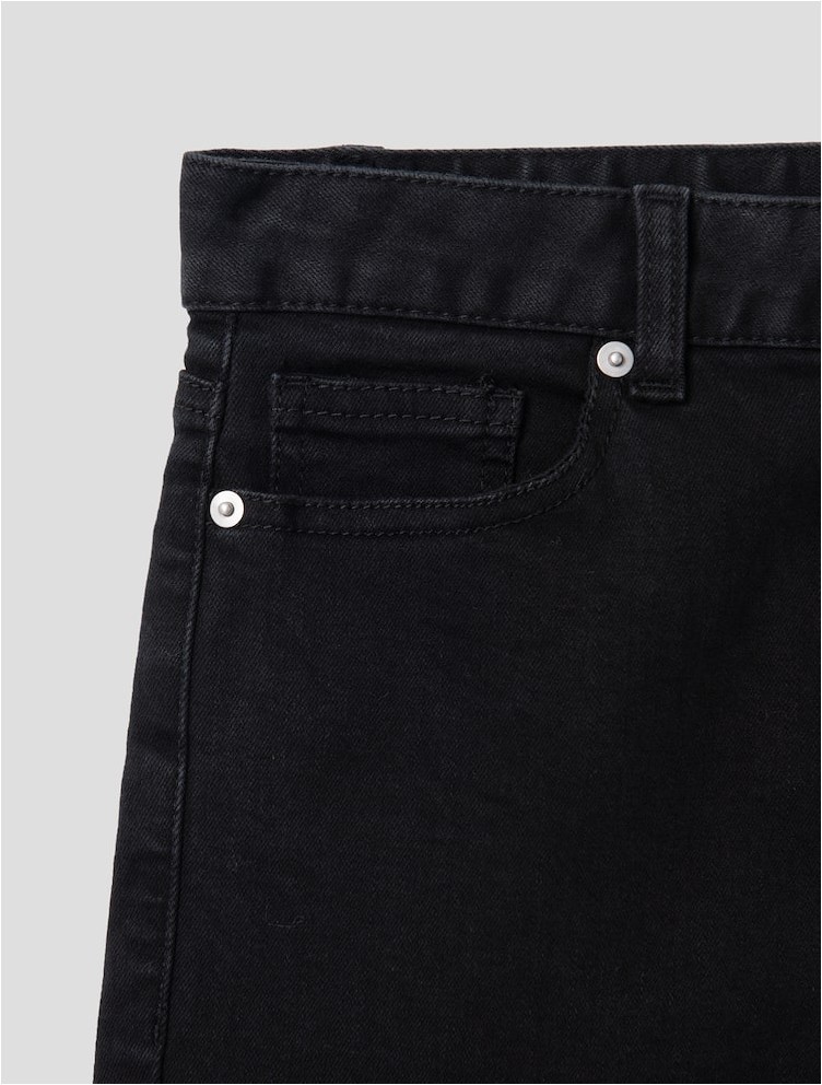 8seconds Denim Straight Fit Pants Black | Straight for Women