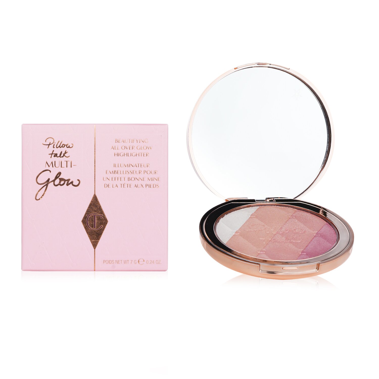 Charlotte Tilbury Pillow Talk MultiGlow Highlighter Romance Light KOODING
