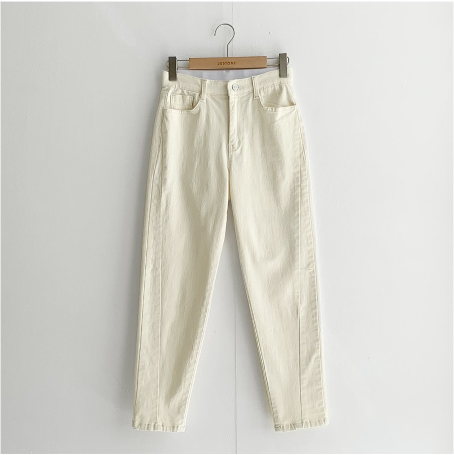 JUSTONE Lonely Vent Line Baggy Pants Baggy for Women KOODING