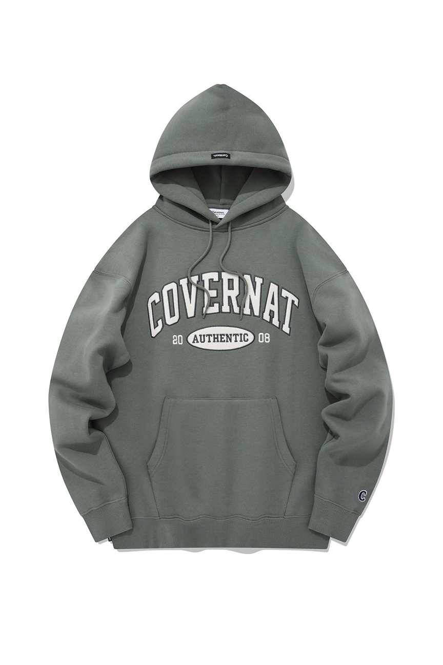 Covernat Unisex Arch Logo Crew Neck