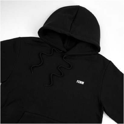 FCMM Unisex Club Essential Hoodie Black | Sweatshirts & Hoodies