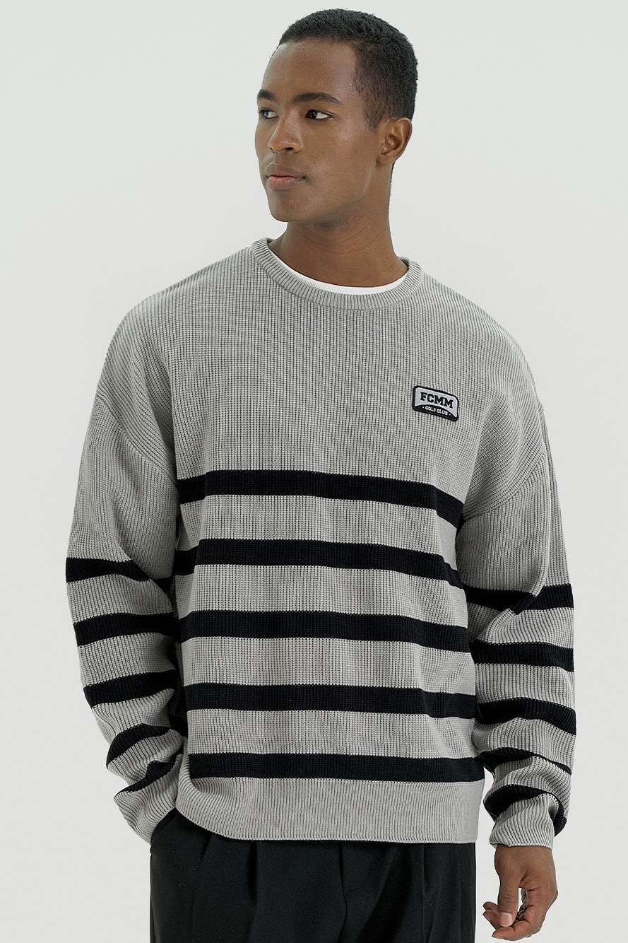 Unisex Field Gallery Knit Gray