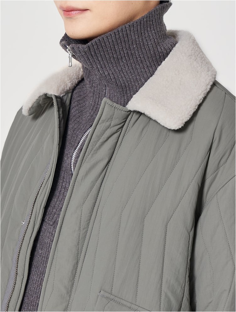 【I AM MARI】Shudalin quilted fur string short padding DSC0024-2_600x600_crop_center.