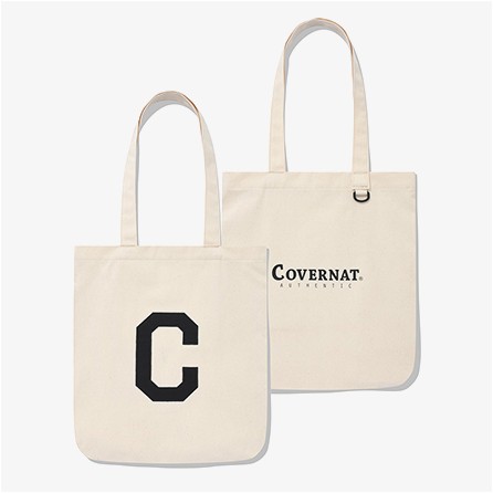 Covernat New Basic Canvas Bag Ivory | Shoulder Bags for Women