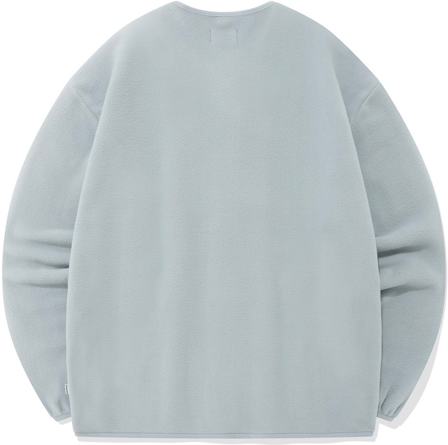 Covernat Unisex Fleeced Collarless Jacket Sky Blue | Jackets