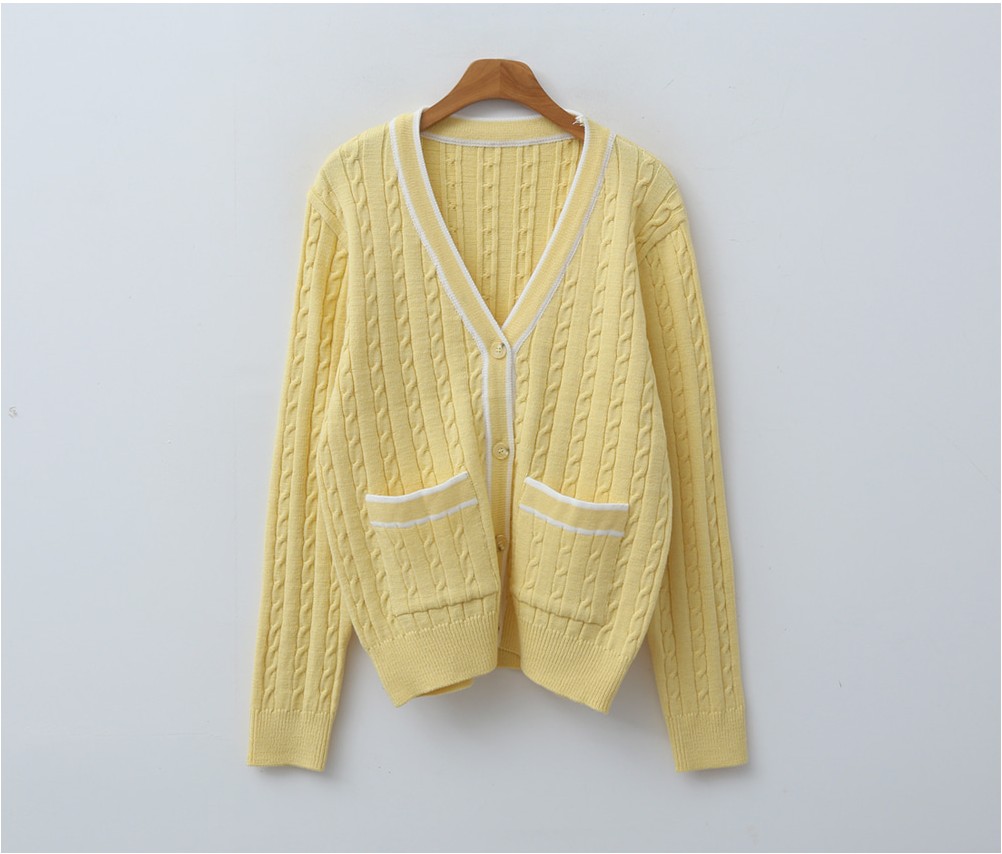 Envy Look Your Twisted Coloration Cardigan | Cardigans for Women | KOODING