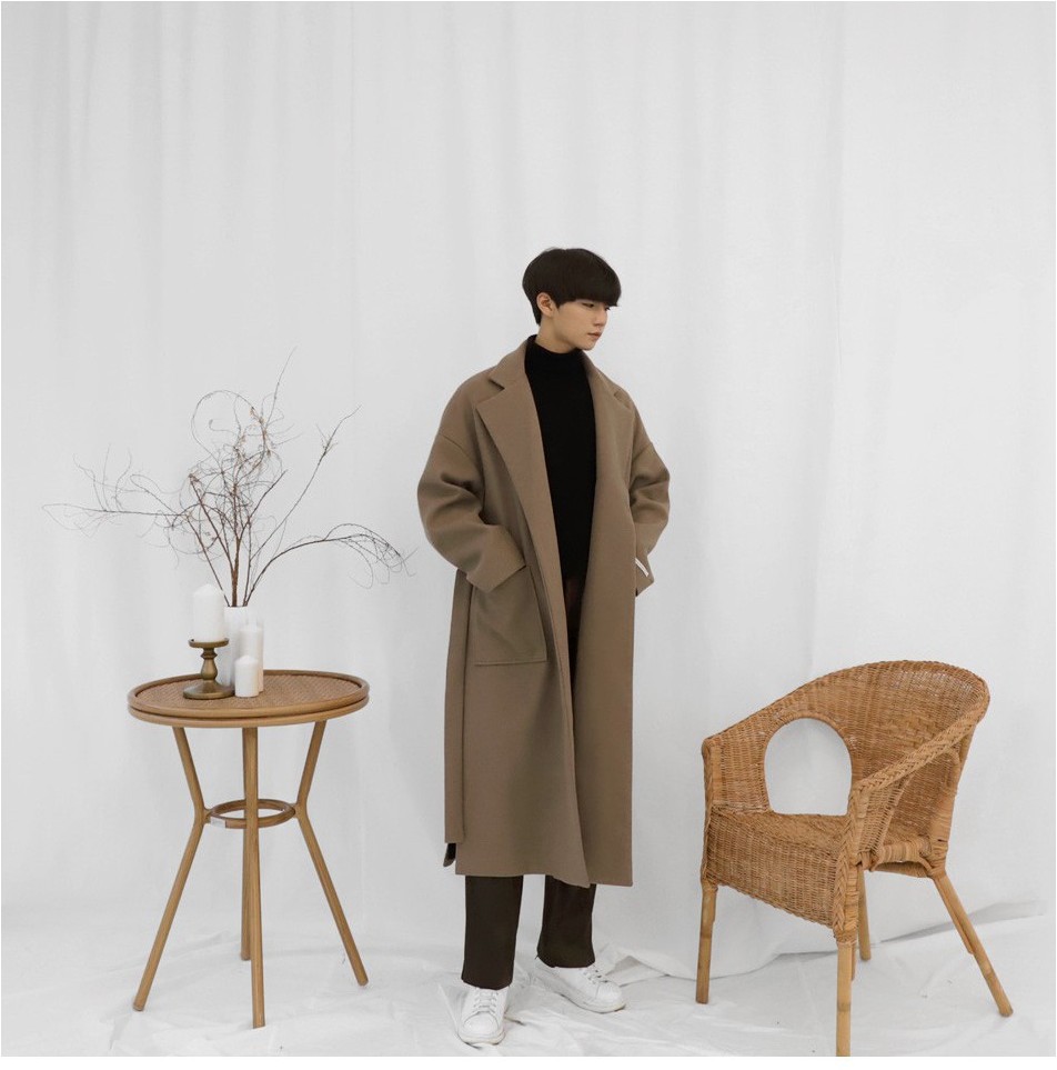 FLYDAY Share Gown Coat | Coats for Men | KOODING