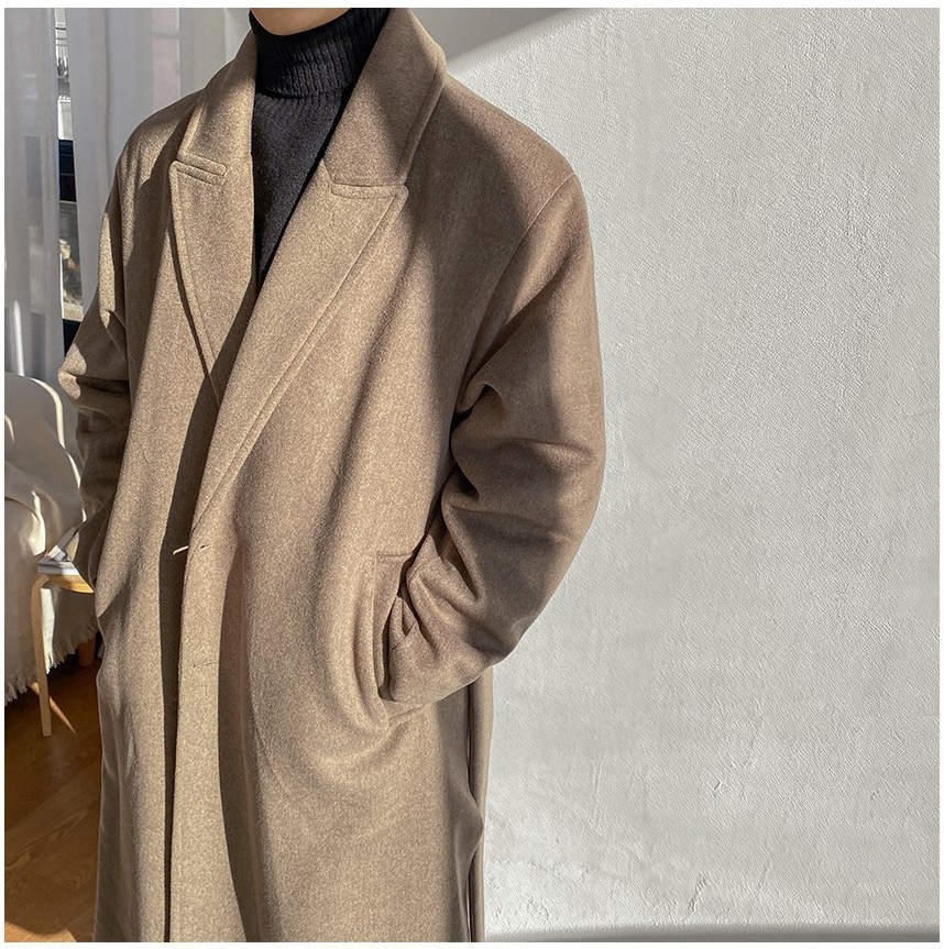 FLYDAY With Wool Robe Coat | Coats for Men | KOODING