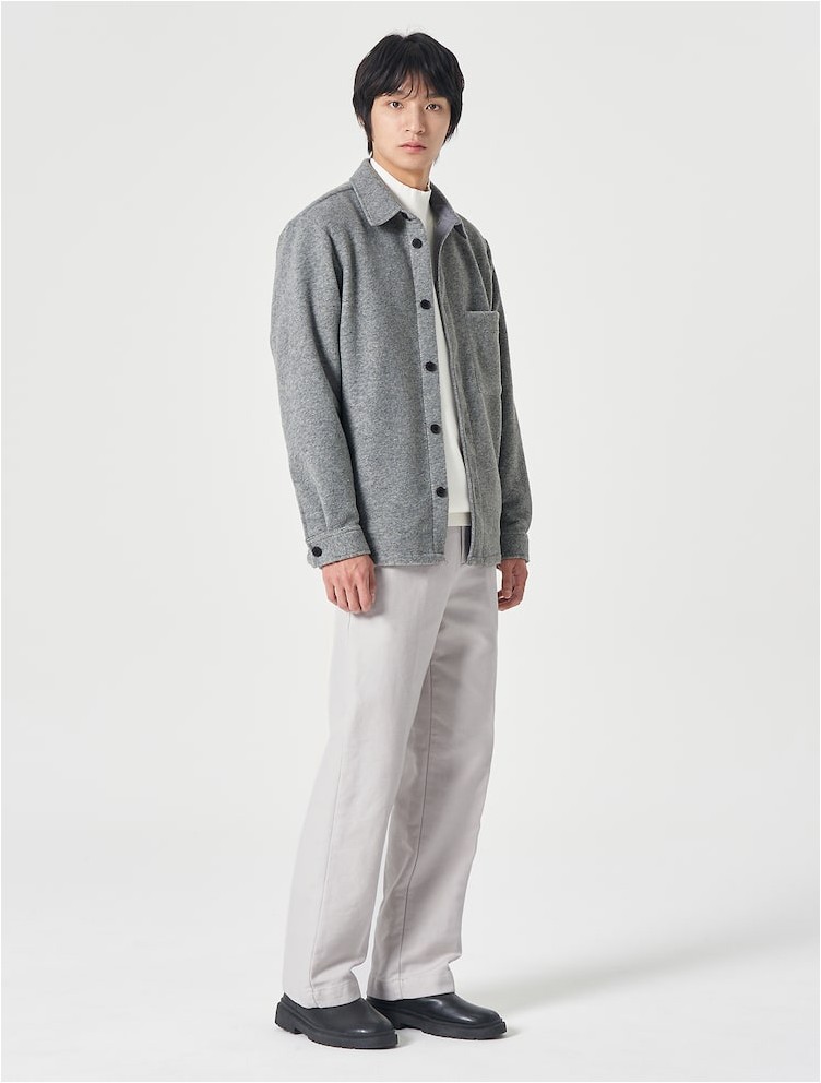 8seconds Hairy Shirt Jacket Gray | Jackets for Men | KOODING