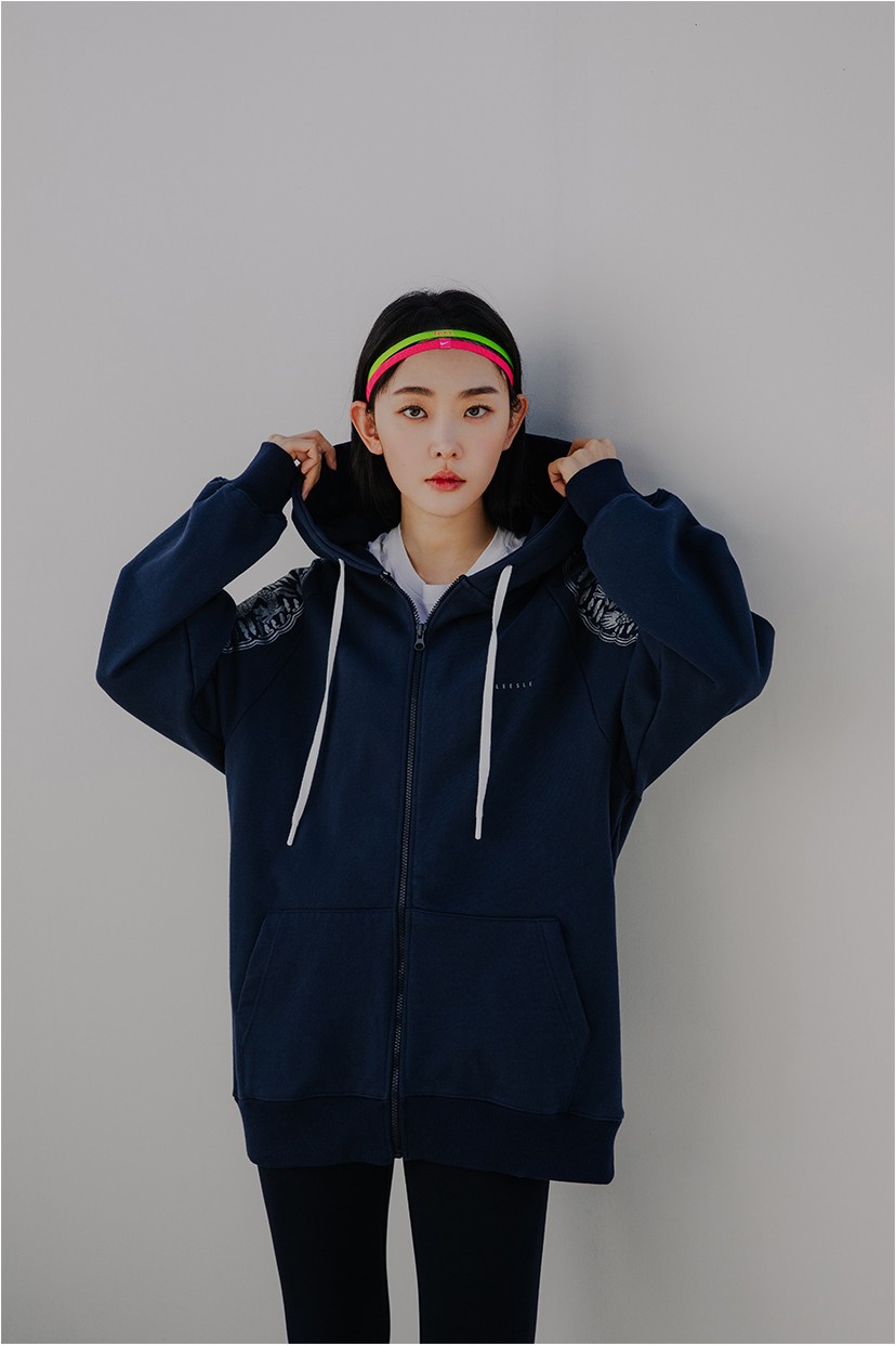 LEESLE Unisex Hanbok King Hoodie Zipup | Tops & Jeogori for