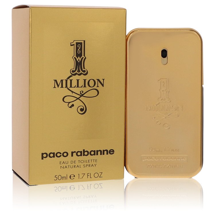 Paco Rabanne 1 Million Eau De Toilette Spray 1.7 oz for Men | KOODING