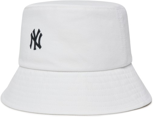 MLB Korea Unisex Classic Monogram Bucket Hat NY Yankees Beige