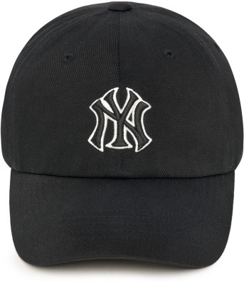 MLB Unisex Basic Unstructured Ball Cap NY Yankees Black, Hats for Women