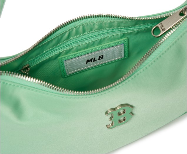 MLB Basic Nylon Adjustable Hobo Bag Boston Redsox Beige, Shoulder Bags for  Women