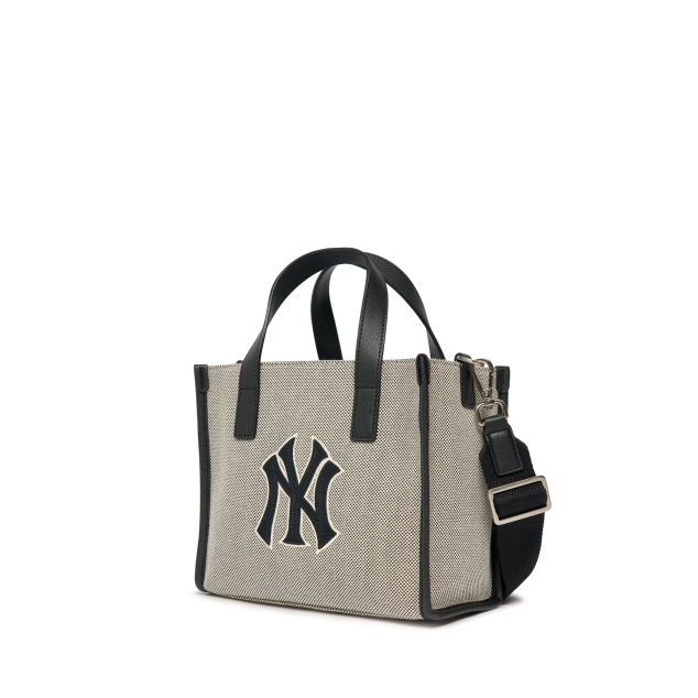 14004 MLB Basic Canvas Small Tote Bag NY YANKEES