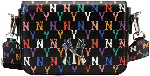 MLB Classic Monogram Rainbow Hoodie Bag New York Yankees