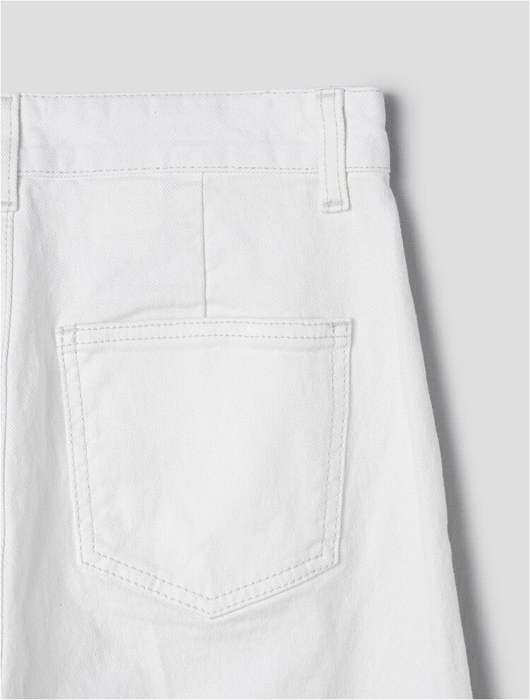 8seconds Outpockets Boot Cut Denim Pants Ivory | Straight for