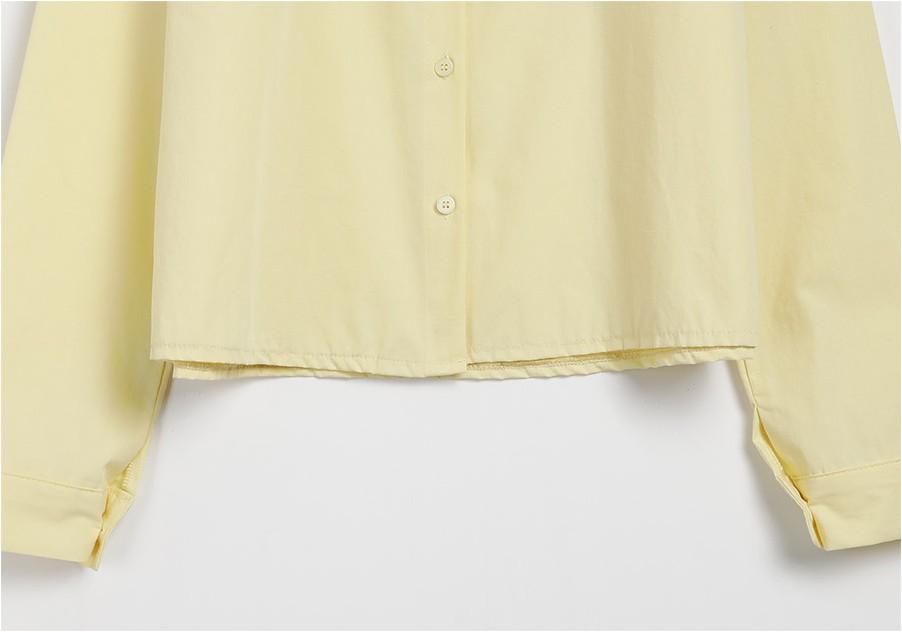 TWEE Close Crop Cotton Shirt | Collared Shirts for Women TWEE Close Crop Cotton Shirt | Collared Shirts for Women