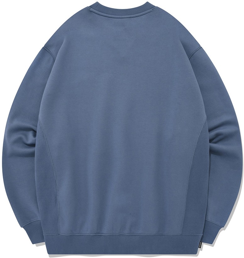 Covernat Unisex Small Authentic Logo Sweatshirt Blue