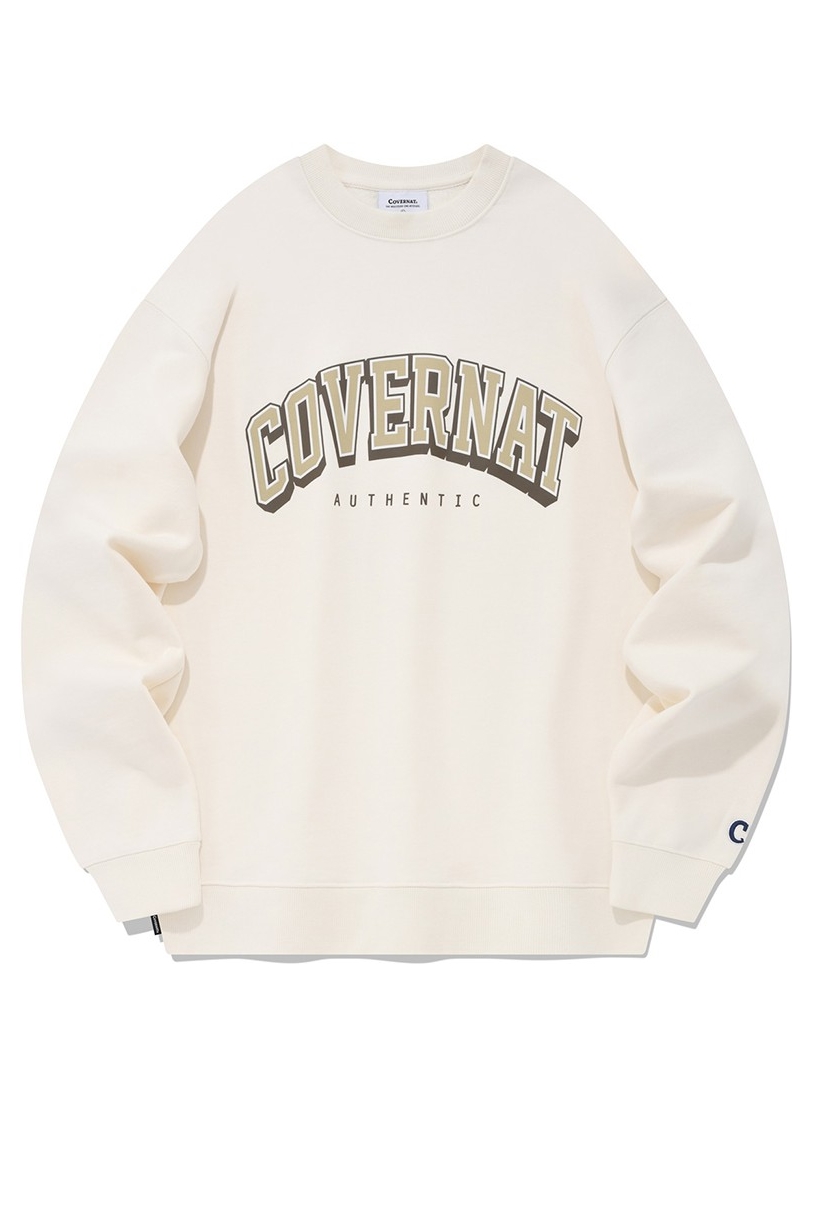 スウェット・トレーナー COVERNAT INSIDE OUT ARCH LOGO DROP FIT SWEATSHIRT SA098 MUSINSA | COVERNAT Arch Logo Drop Fit Hoodie Black