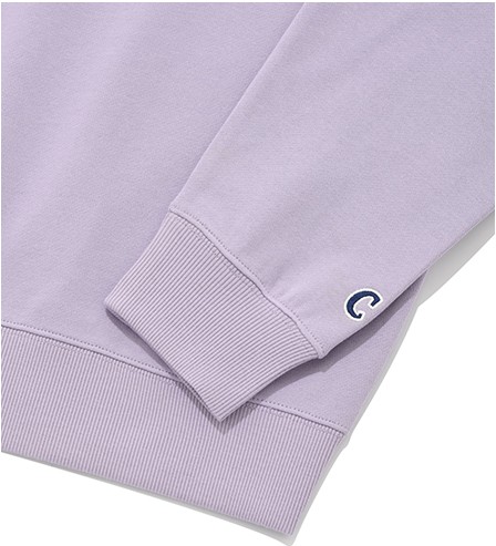 Covernat Unisex Authentic Logo Sweatshirt Lavender | Sweatshirts