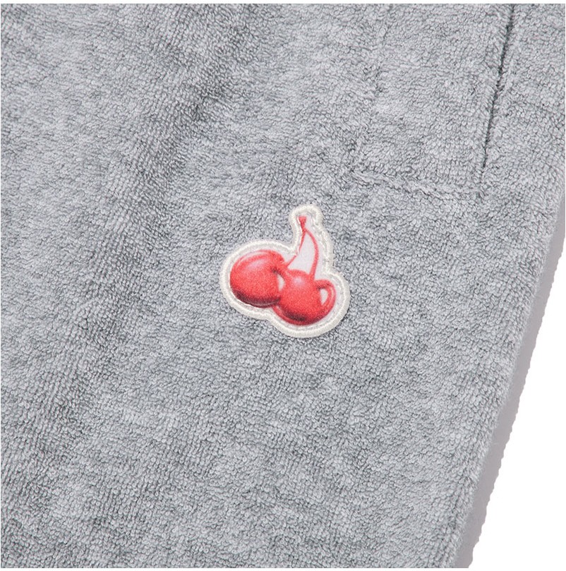 KIRSH Cherry Short Terry Pants Melange Gray | Shorts for