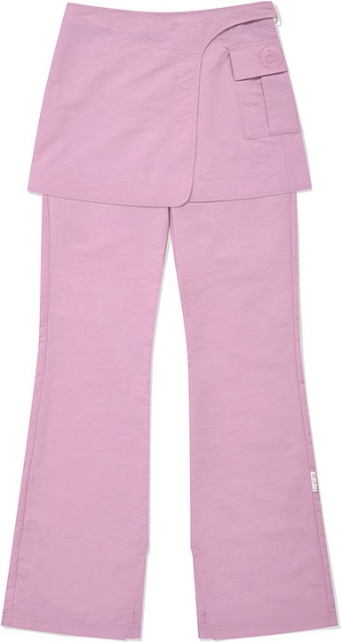 KIRSH Doodle Cherry Skirt Pants Pink | Skorts for Women