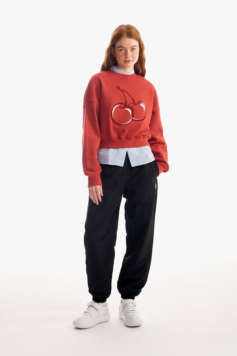 [ KIRSH ]★DOODLE CHERRY GRAPHIC SWEAT PANTS KIRSH ]☆DOODLE CHERRY GRAPHIC SWEAT PANTS (KIRSH/パンツ