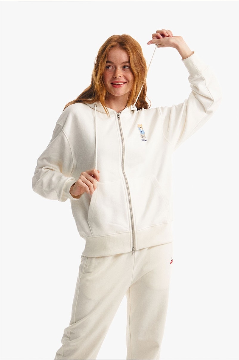 KIRSH Small Cherry Jogger Pants Ivory | Joggers & Sweatpants
