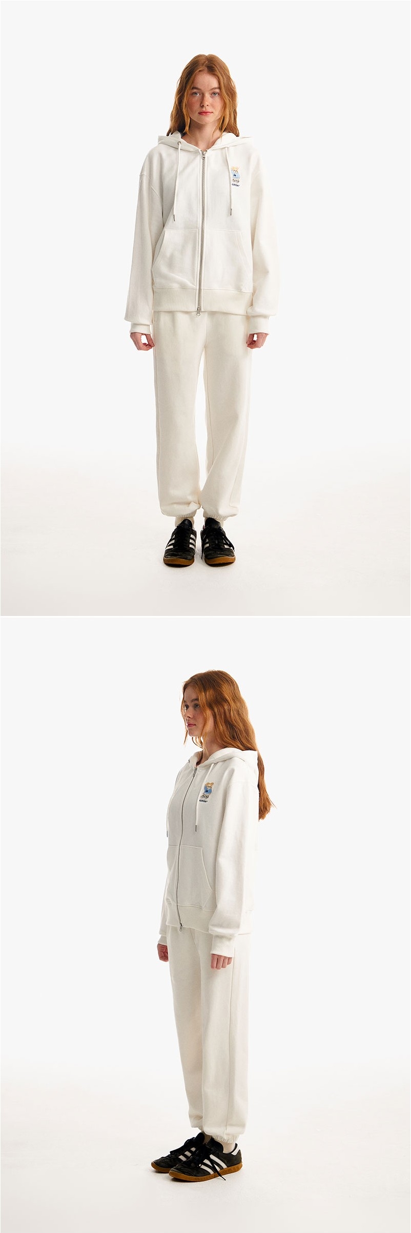 KIRSH Small Cherry Jogger Pants Ivory | Joggers & Sweatpants