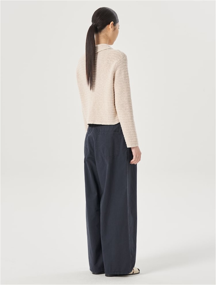 【KOOLOSET】Golden pleated balloon banding pants Levi's Women's Pleated Balloon Leg Jeans - Dull Gold Fine
