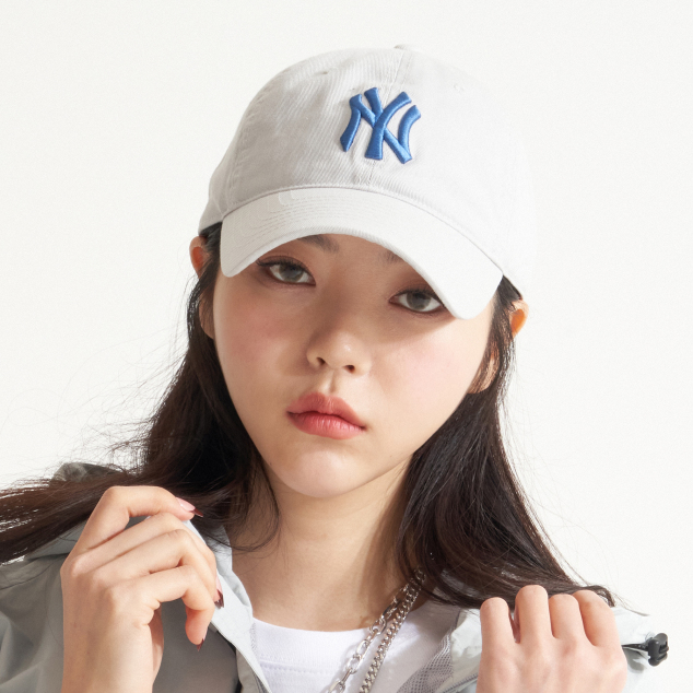 MLB Unisex N-Cover Unstructured Ball Cap NY Yankees Gray