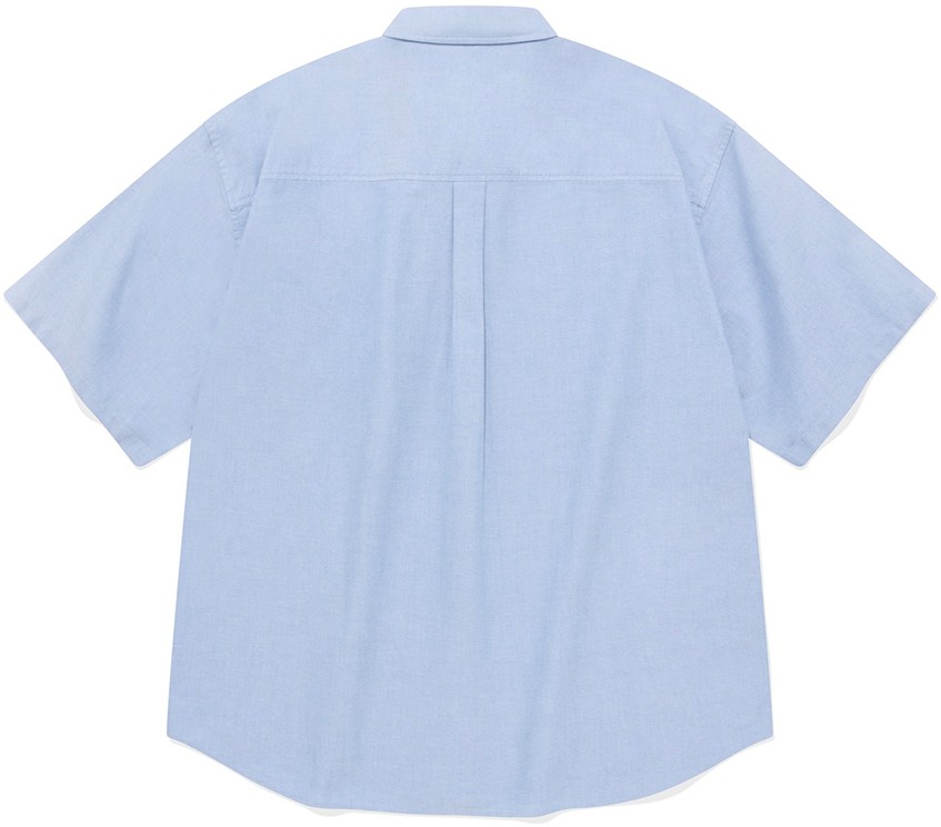 Tシャツ・カットソー COVERNAT Authentic Over Dying T-Shirt Light Blue Small Authentic Logo T-Shirt Light Blue - Covernat | 60