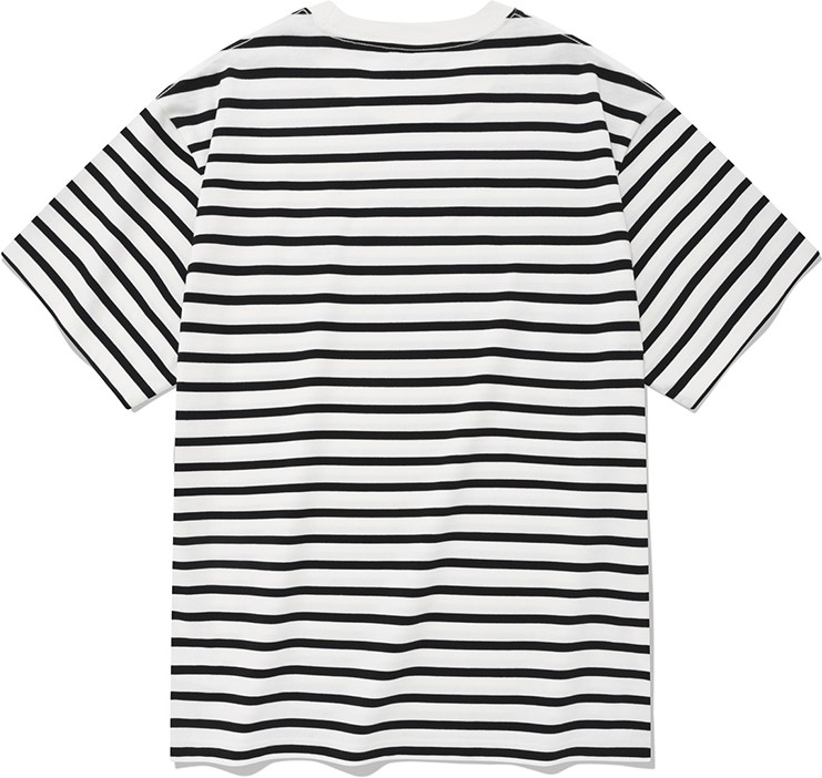 [COVERNAT]★24FW★韓国人気★BASIC C LOGO STRIPE LONG SLEEVE Covernat Unisex C Logo Oxford Stripes Shirt Green | Striped
