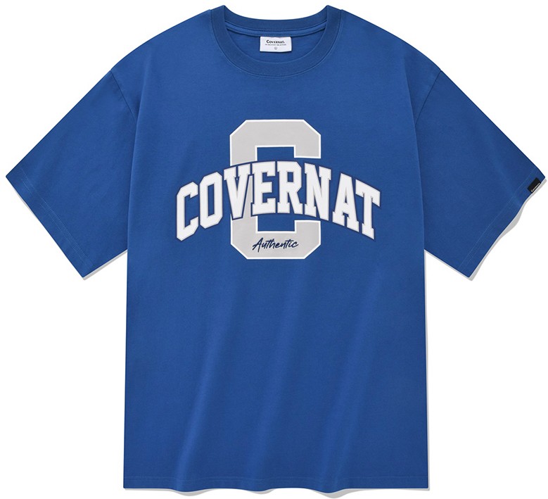 Tシャツ・カットソー COVERNAT Arch 08 Logo T-Shirt Navy MUSINSA | COVERNAT arch logo t-shirt navy