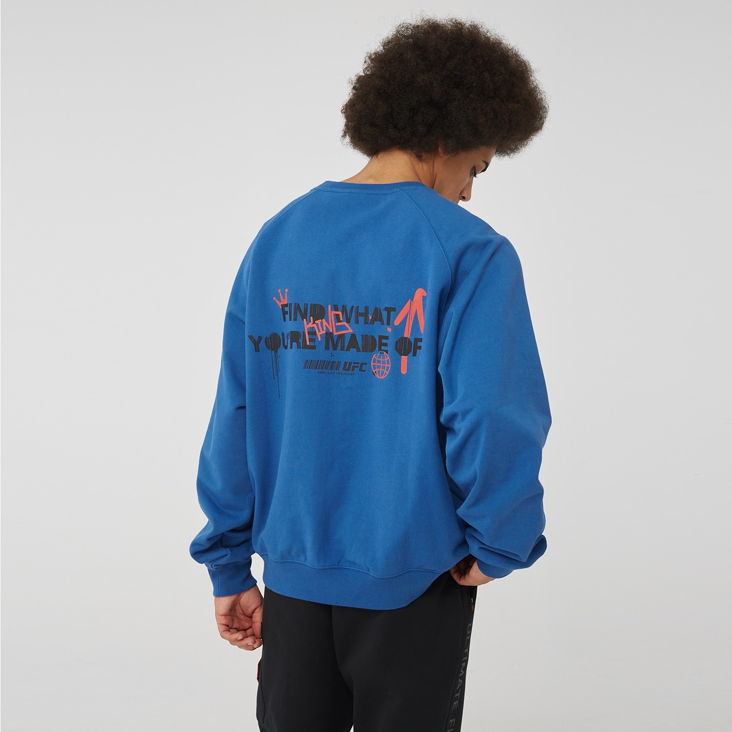 【EZKATON】23SS★ Bold Border Sweatshirt Oversized Embroidered Sweatshirt Streetwear - Kaizo-Ku