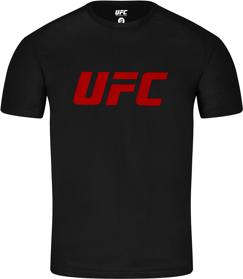 UFC Sport Unisex Tension Big Logo Muscle Fit Short Sleeve