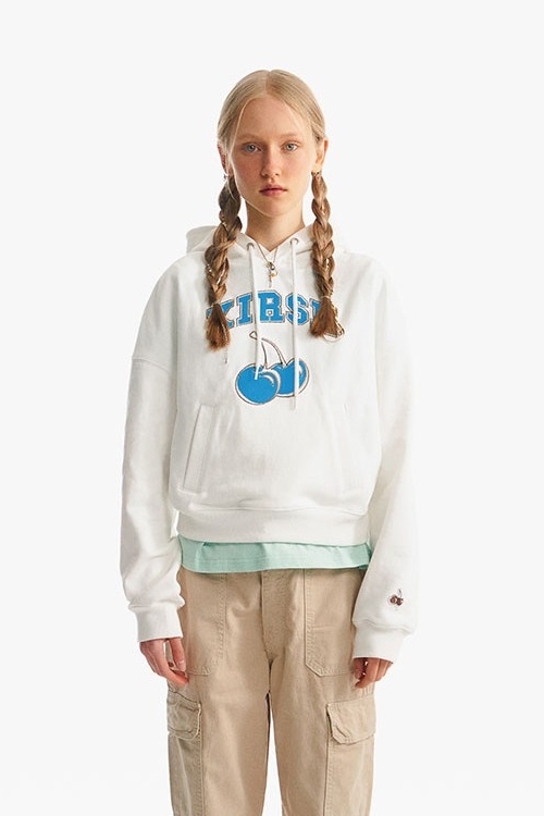 Arch Logo Cropped Hoodie | Parallel