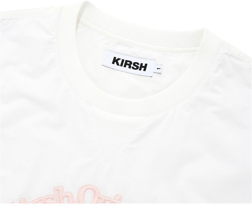 ★KIRSH★ Kirsch Plain Cherry Arch Logo T-Shirt Ivory MUSINSA | KIRSH Kirsch Plain Cherry Arch Logo T-Shirt [Pink]