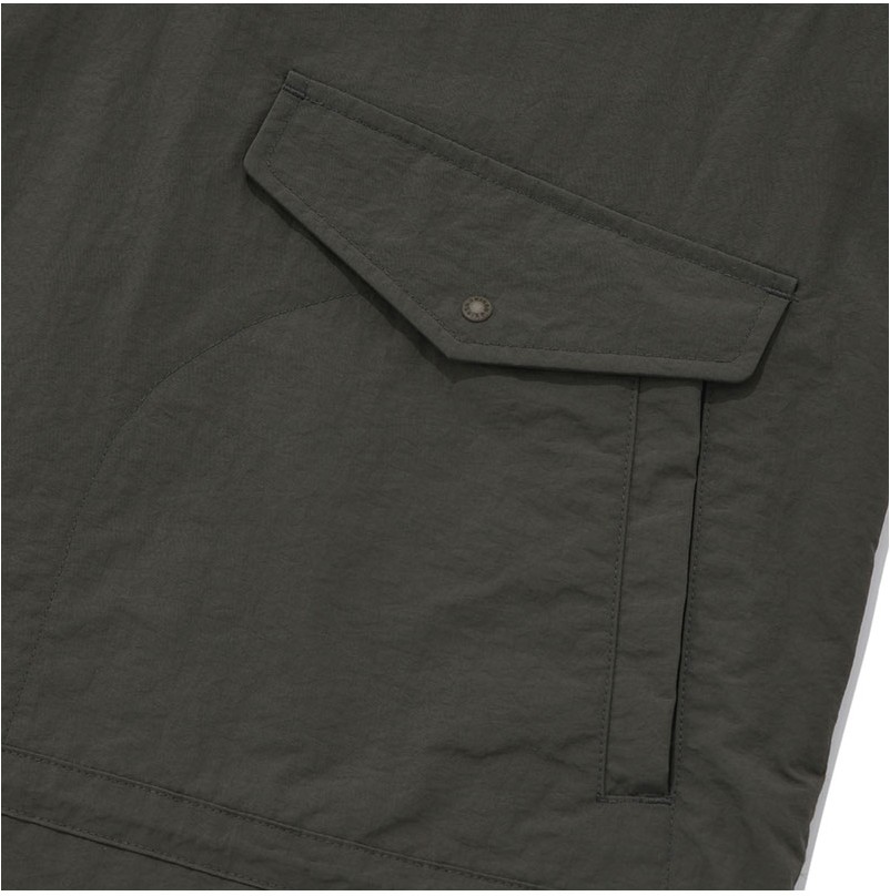 KIRSH Cherry Hoodie Woven Anorak Gray Charcoal | Hooded for