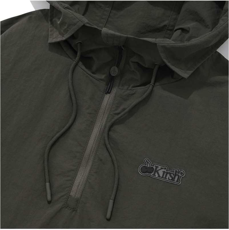 アウターその他 KIRSH Cherry Hooded Woven Anorak Gray Charcoal KKRSCWT501M KIRSH Cherry Hoodie Woven Anorak Gray Charcoal | Hooded for
