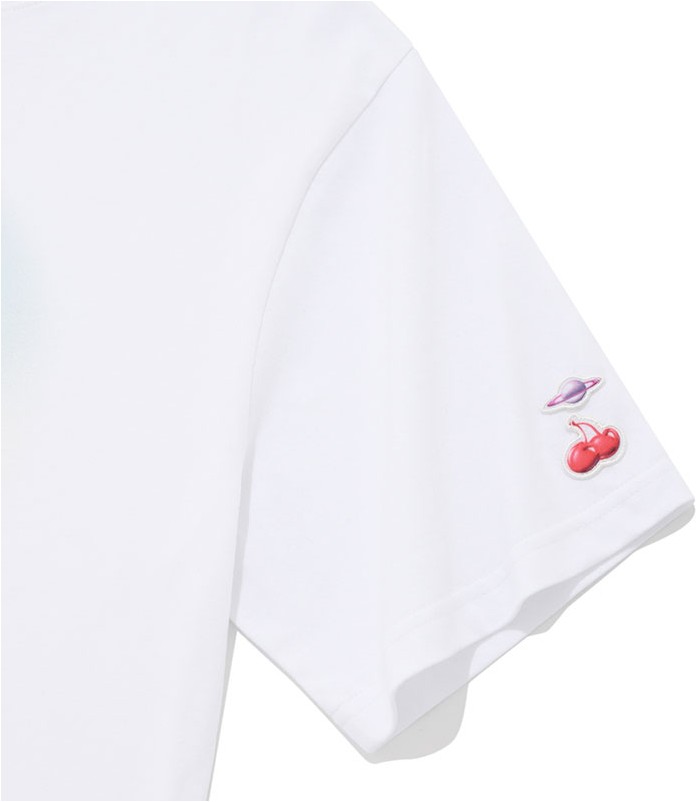 ★2023SS新作★KIRSH★CHERRY PLANT POINT T-SHIRT KIRSH Cherry Plant Point Tee Shirt Blue | Graphic Tees for
