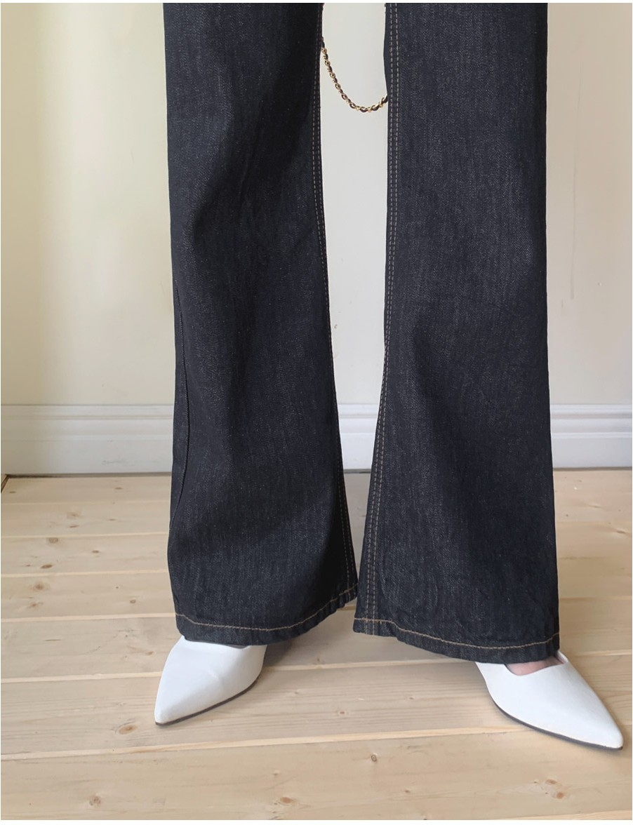 TWEE Better Raw Denim Boot Cut Pants | Bootcut for Women TWEE Better Raw Denim Boot Cut Pants | Bootcut for Women