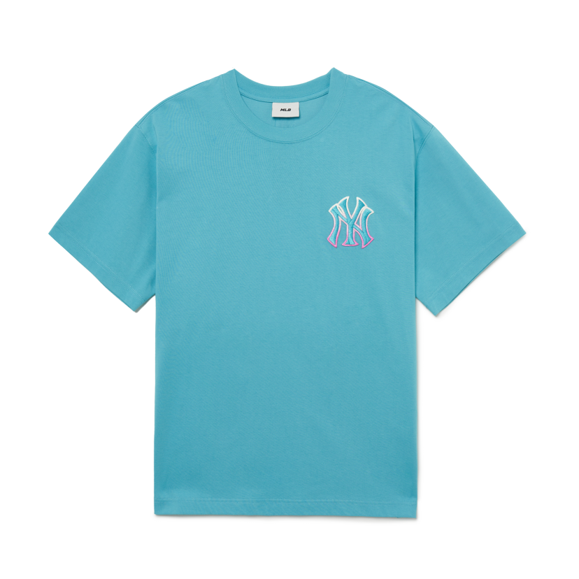 New Era t-shirt MLB Oversized New York Yankees turquoise