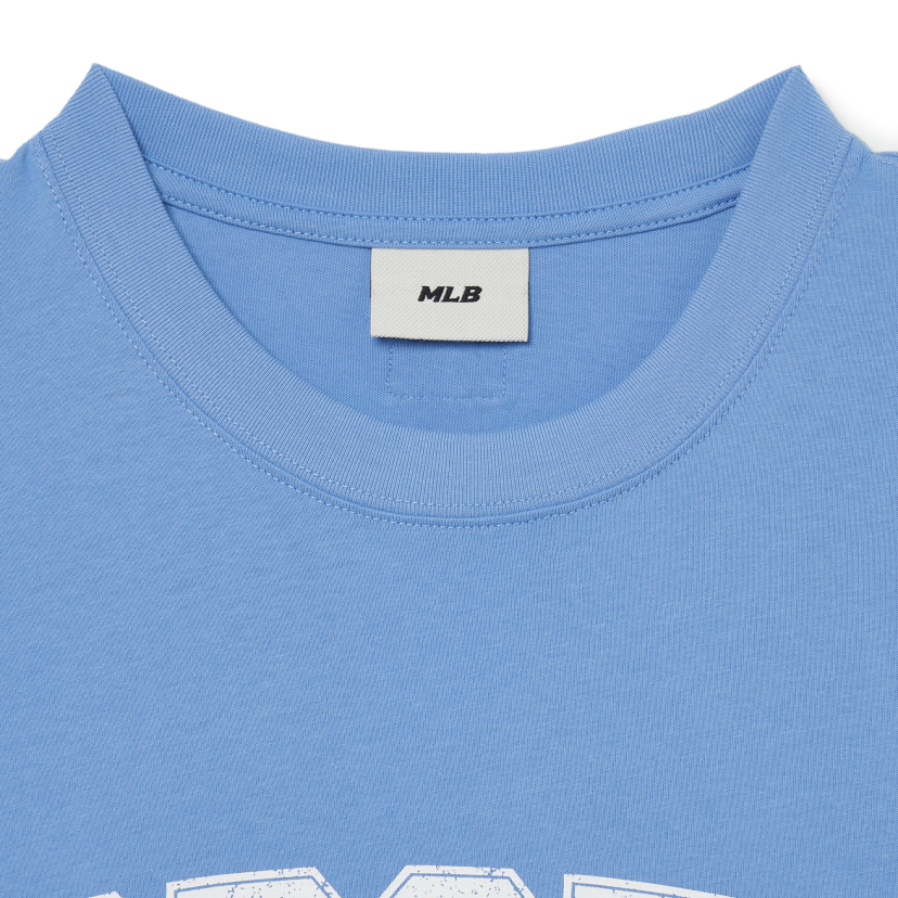 MLB Unisex Varsity Logo Oversized Short Sleeve Tee Shirt LA