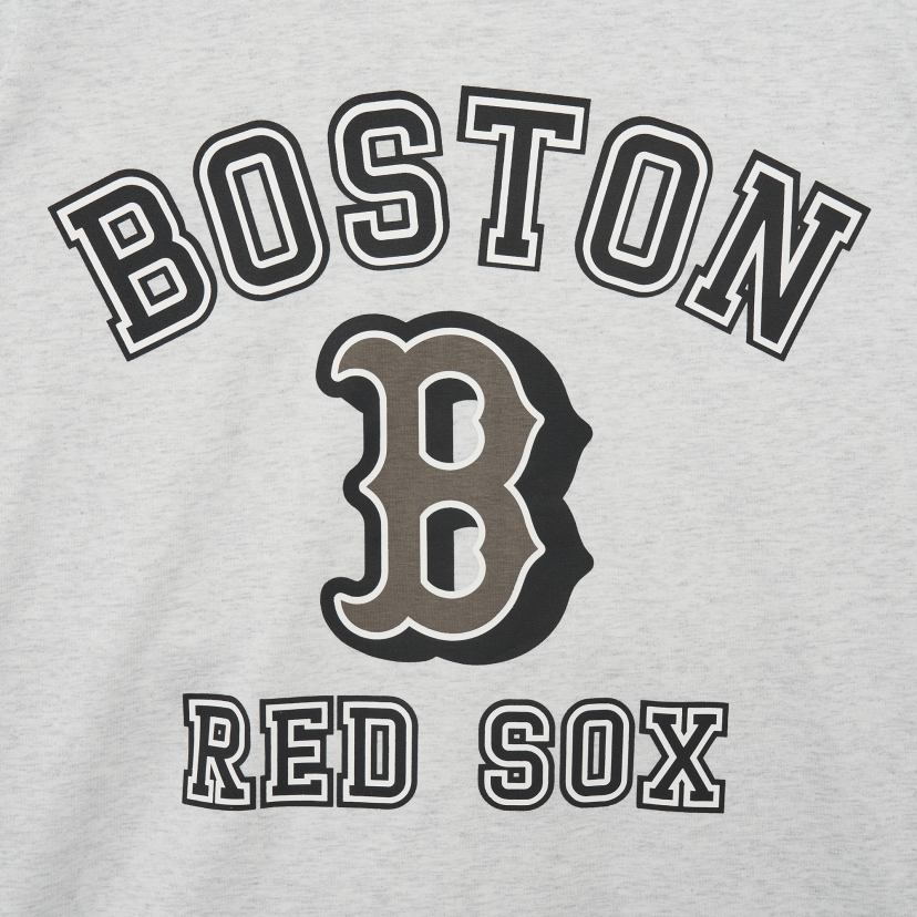 47 Brand Boston Red Sox t-shirt in black with chest and back print