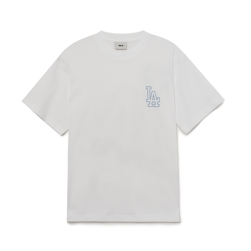 MLB Unisex Basic Mego Logo Oversized Short Sleeve Tee Shirt LA Dodgers  White, Graphic Tees for Women, KOODING in 2023