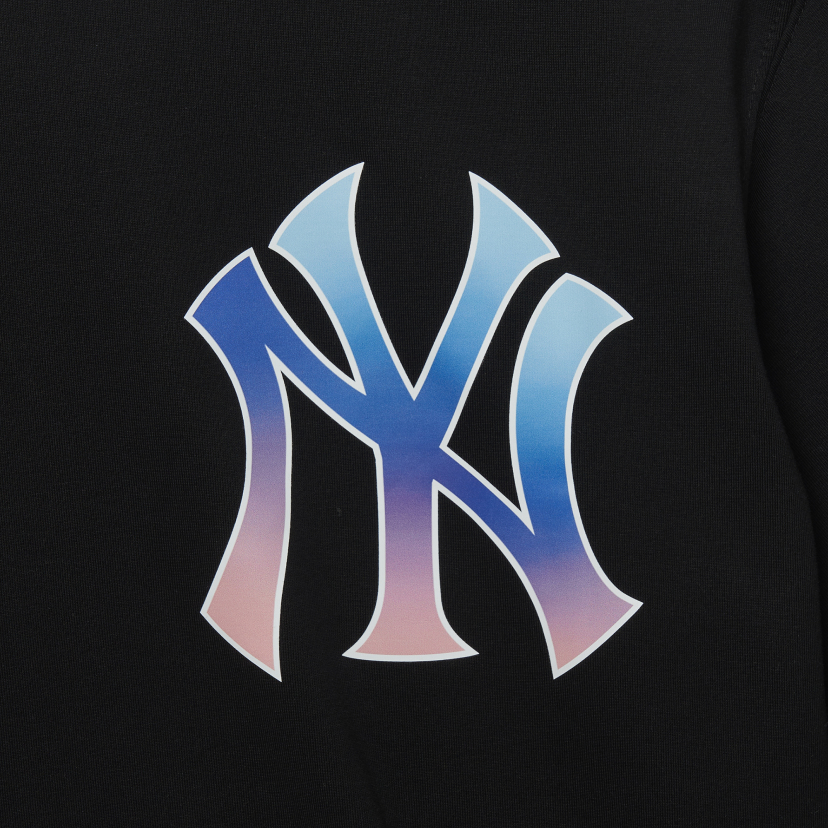 New York Yankees MLB Metallic Black T-Shirt