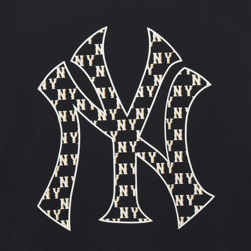 MLB Unisex Classic Monogram Big Logo Short Sleeve Tee Shirt NY