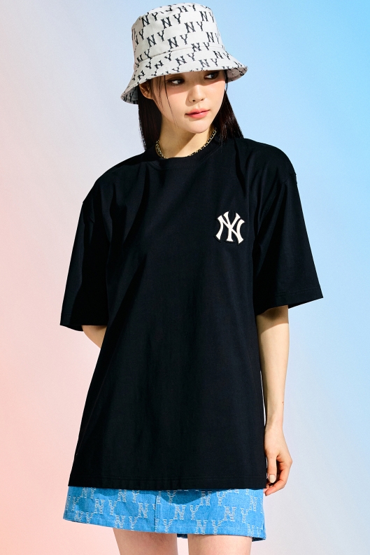 MLB Korea Mens Sweatshirts, Black, M
